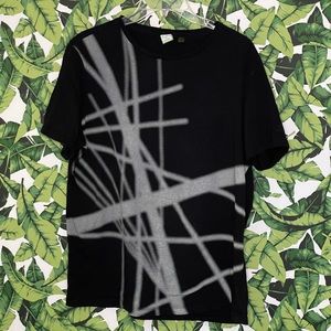CALVIN KLEIN | CK ONE Black Abstract T-Shirt
